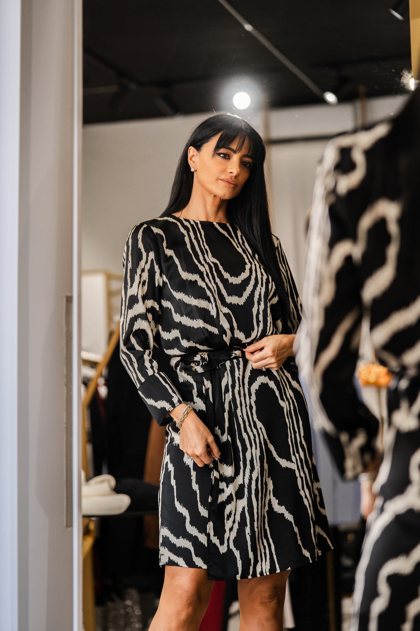 Abito Satin Fantasia KLN