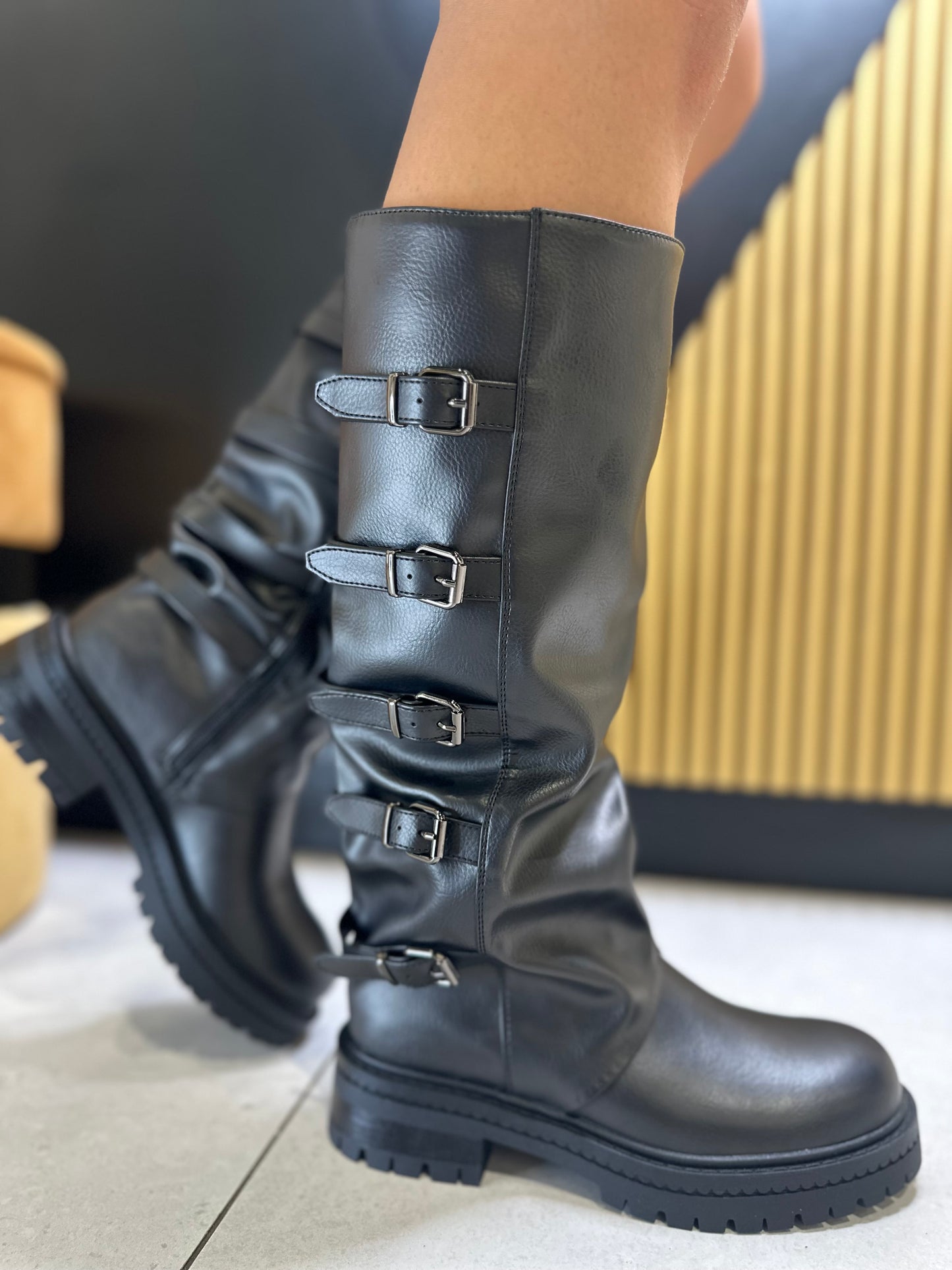 Anfibi Alto Multi-fibbie