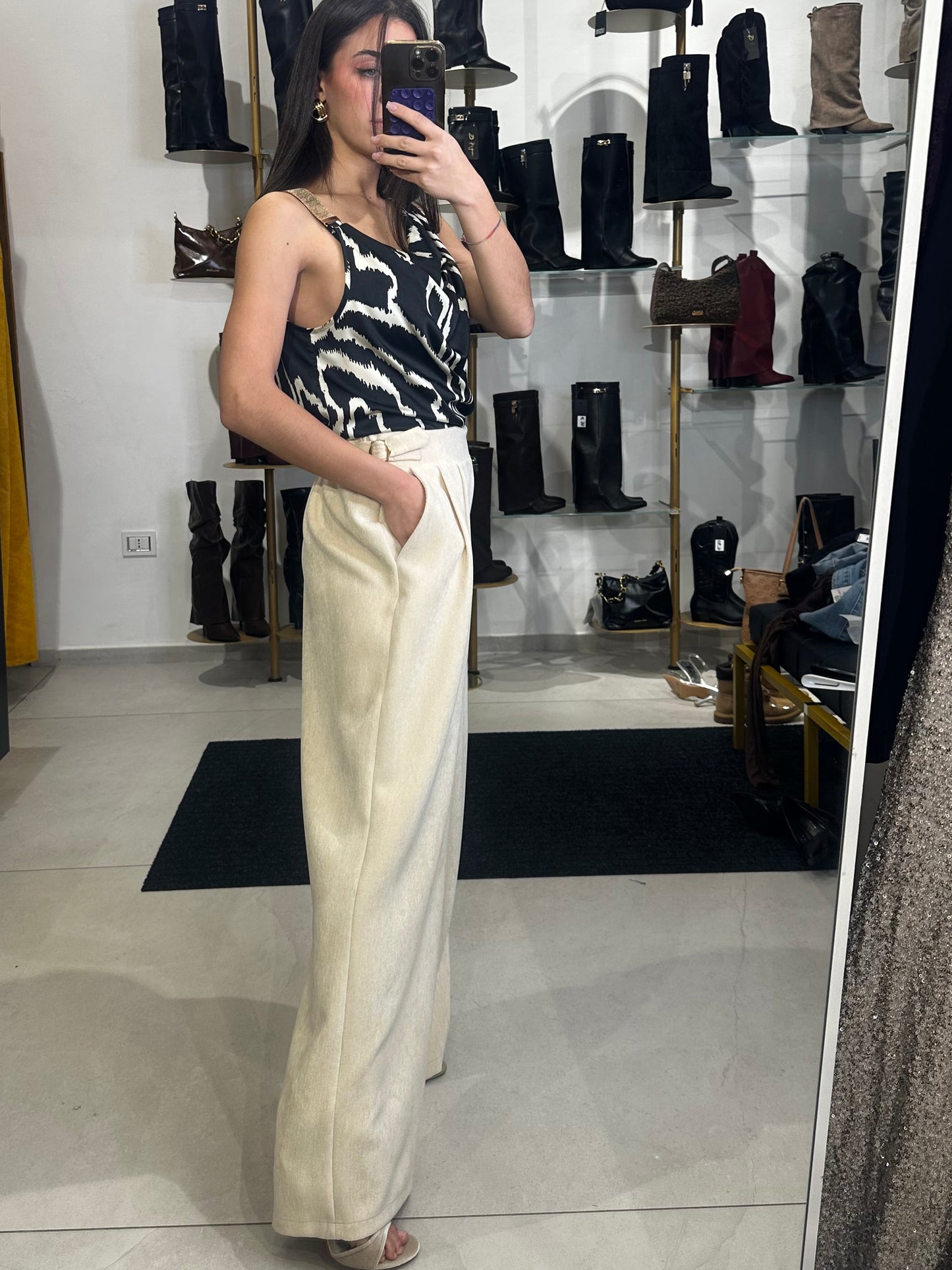 Canotta raso Koralline