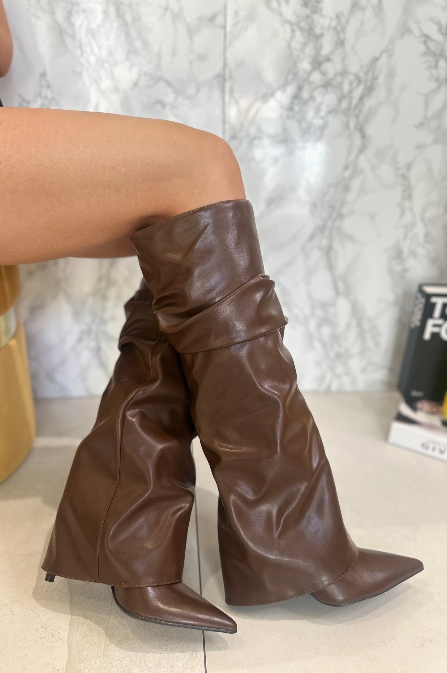 Stivali Drappeggiati