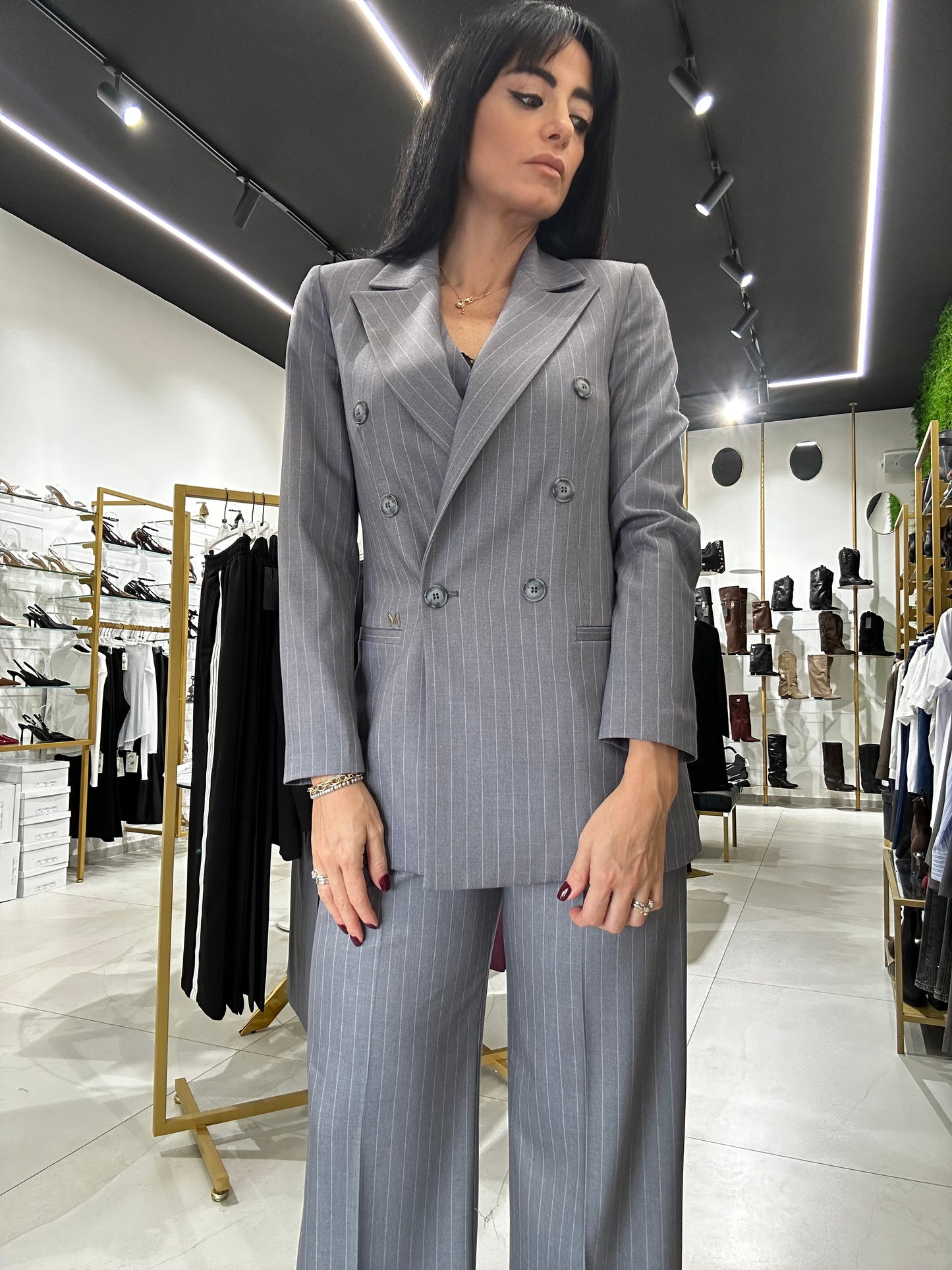 Completo Tailleur Gessato M.