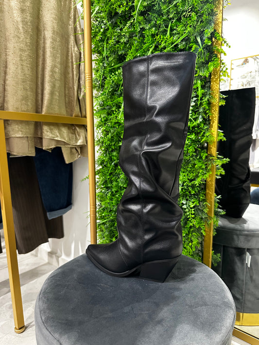 Stivali Modello Camperos Con Drappeggio