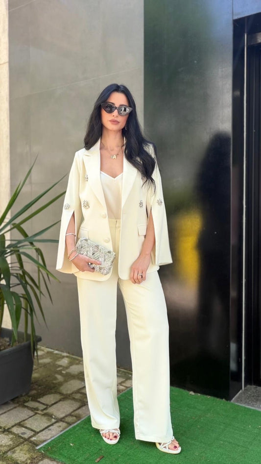 Tailleur Shine Koralline