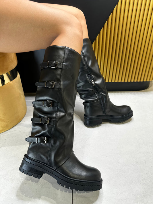 Anfibi Alto Multi-fibbie