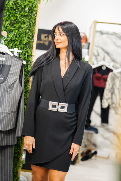 Abito Scollo Sciallato KLN