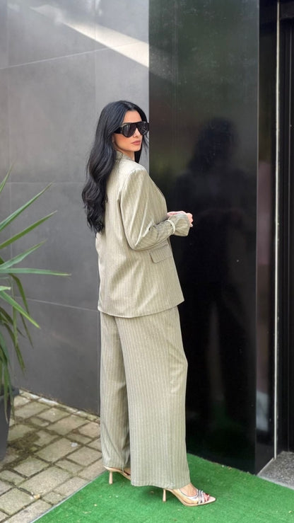 Tailleur Vittoria Gessato