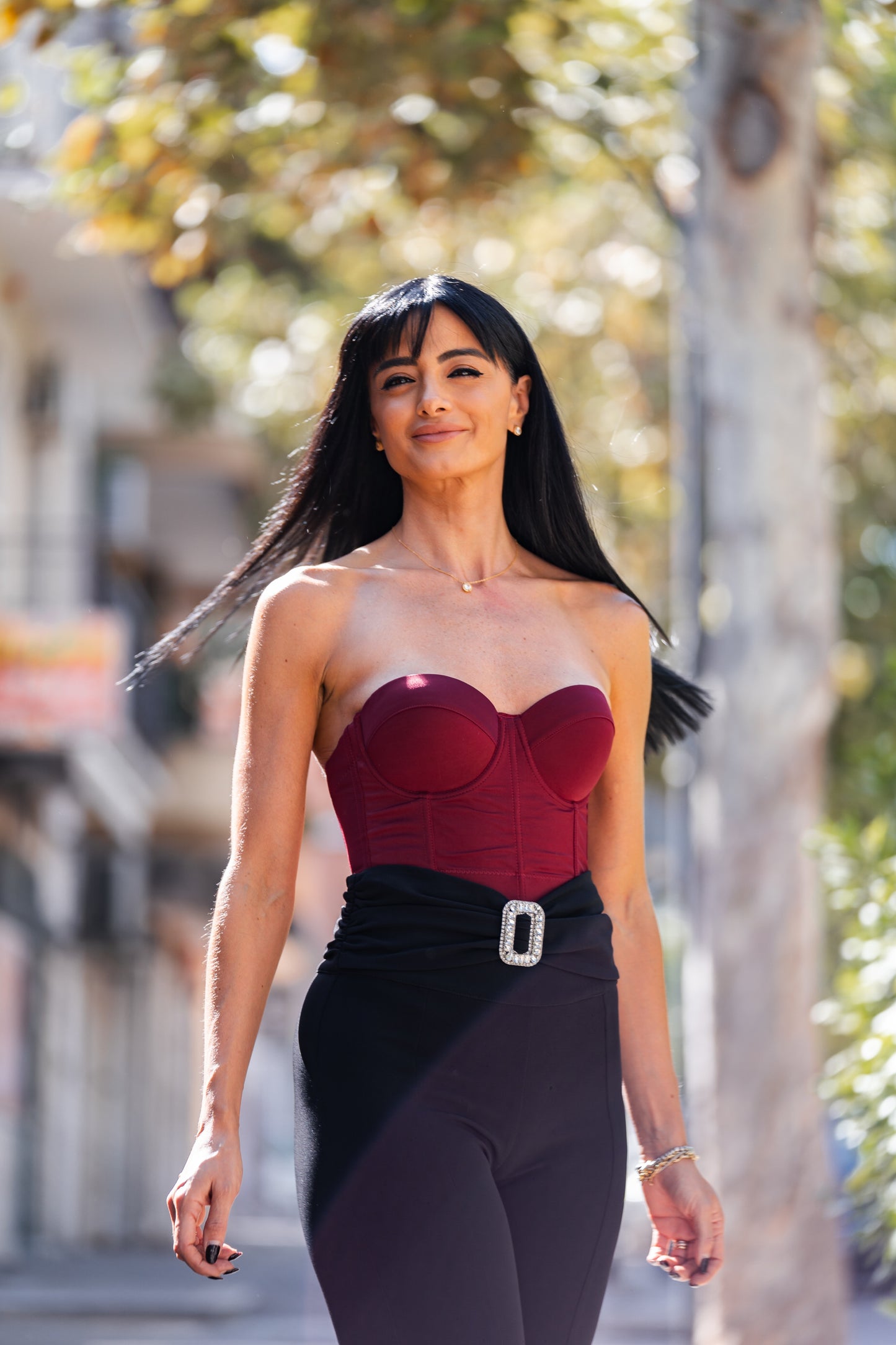 Top Bustier Steccato