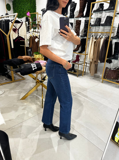 Jeans Curvy gamba dritta