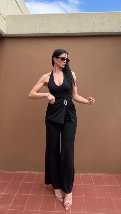 Coordinato Ambra top e pantalone