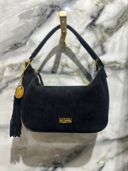 Borsa Nera Camoscio EC