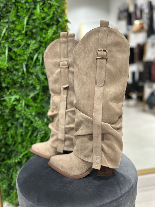 Stivali Camperos Con Drappeggio