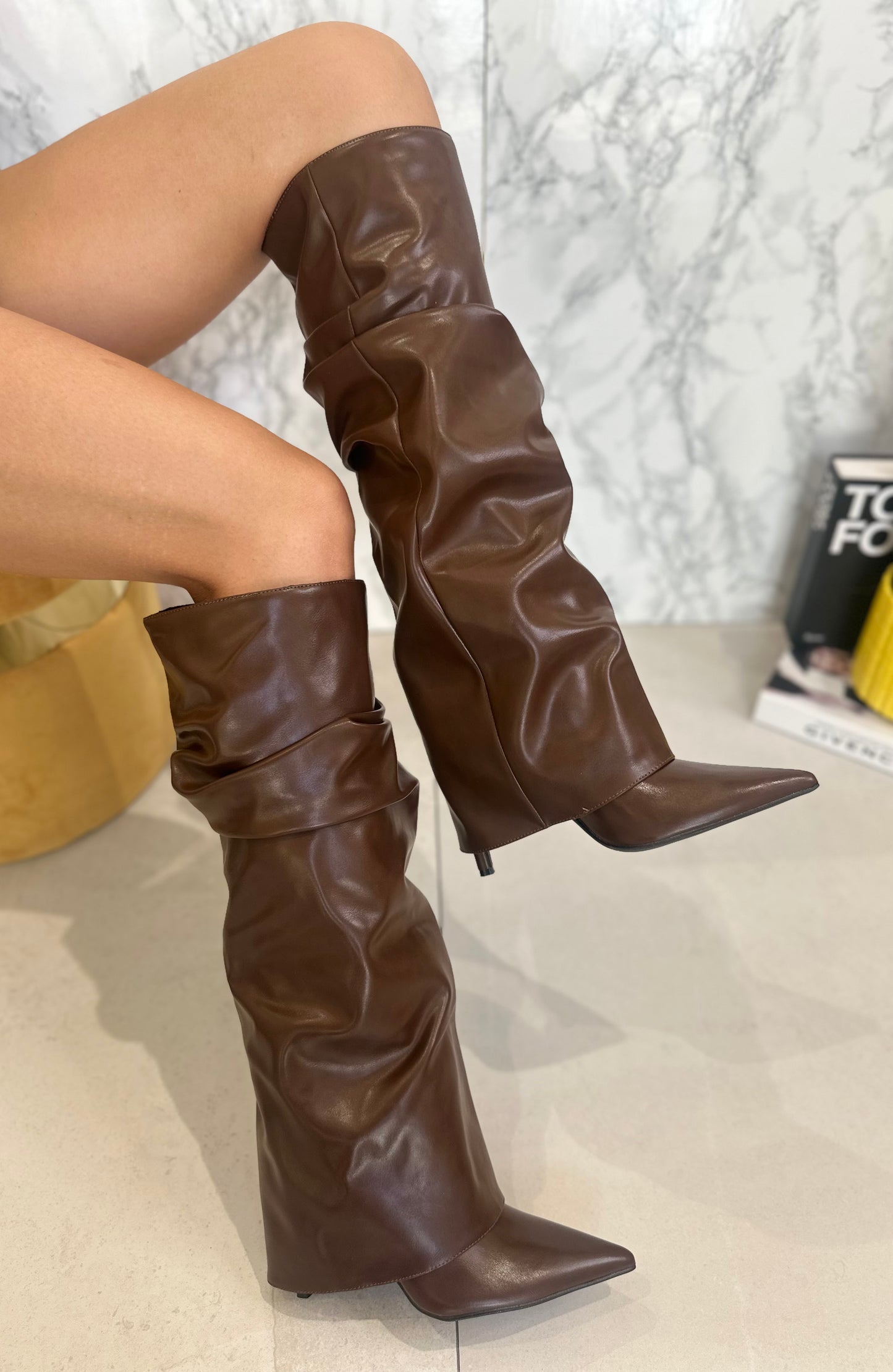 Stivali Drappeggiati