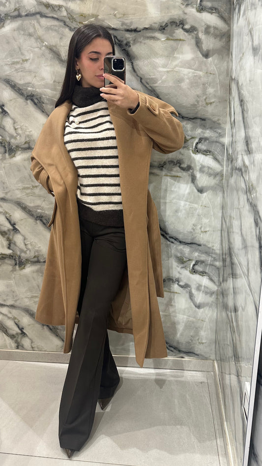 Cappotto con fusciacca