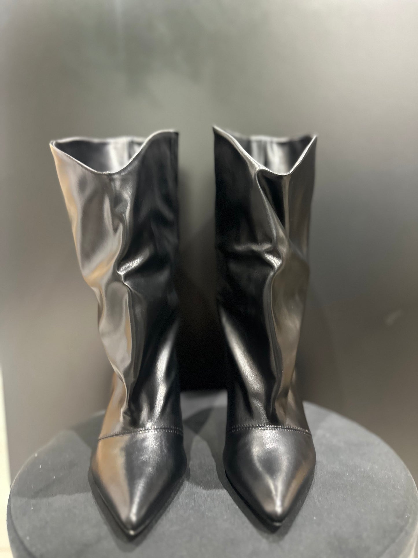 Tronchetto Pelle Slouchy