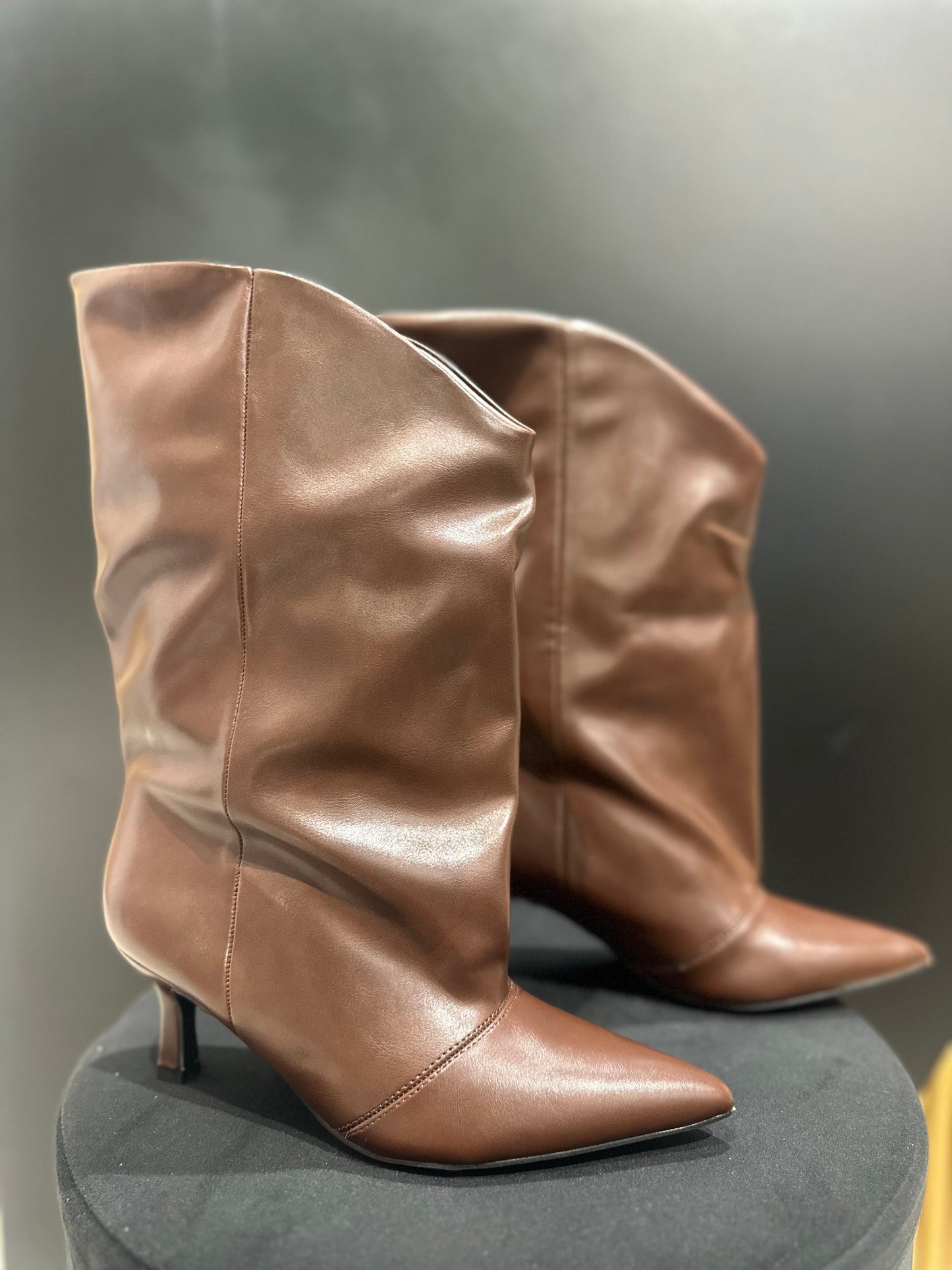 Tronchetto Pelle Slouchy