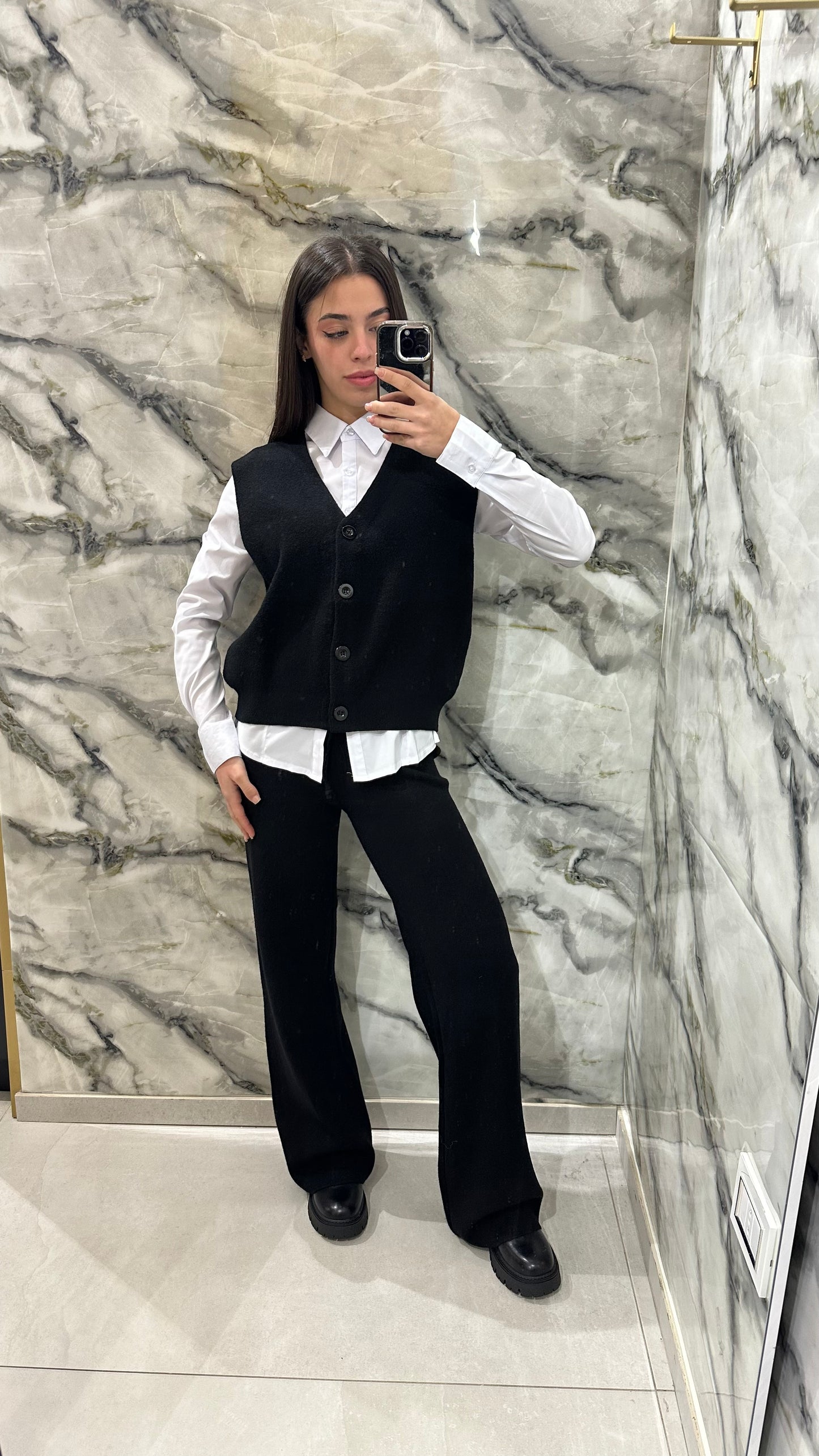 Coordinato in maglia