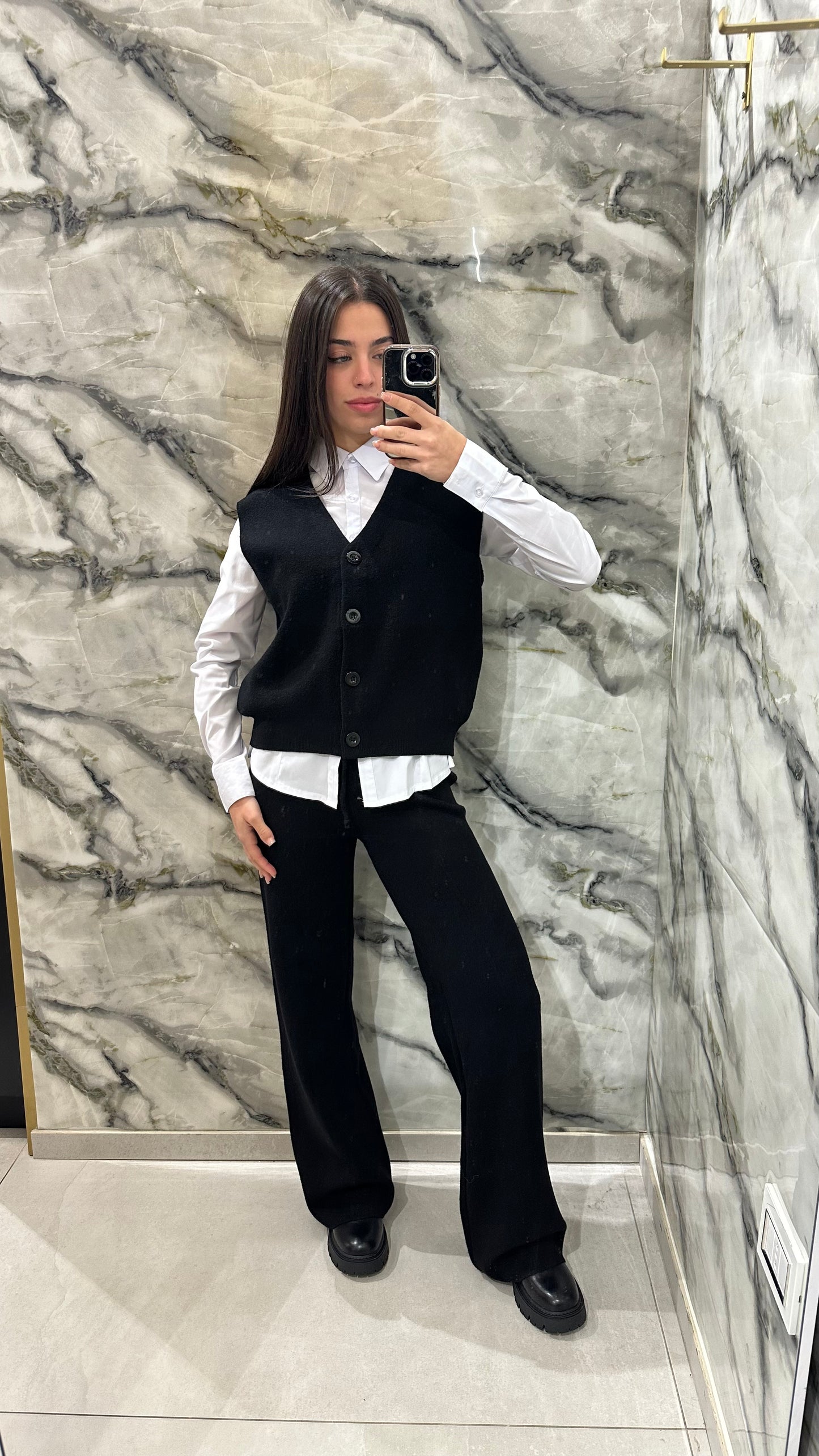 Coordinato in maglia