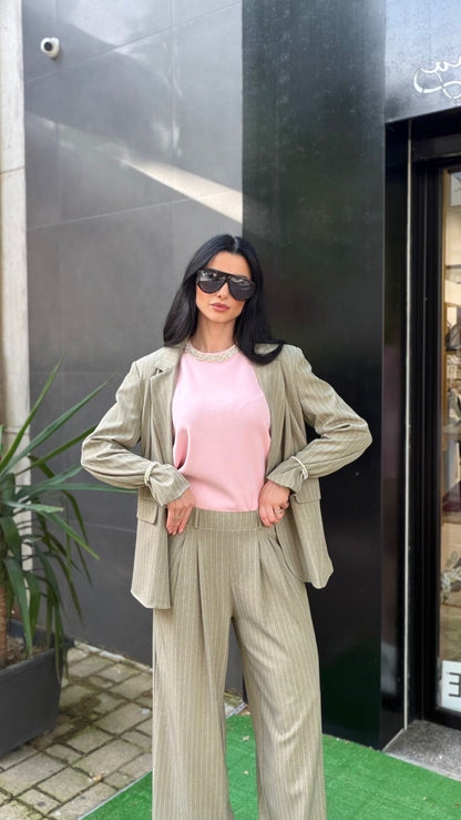 Tailleur Vittoria Gessato