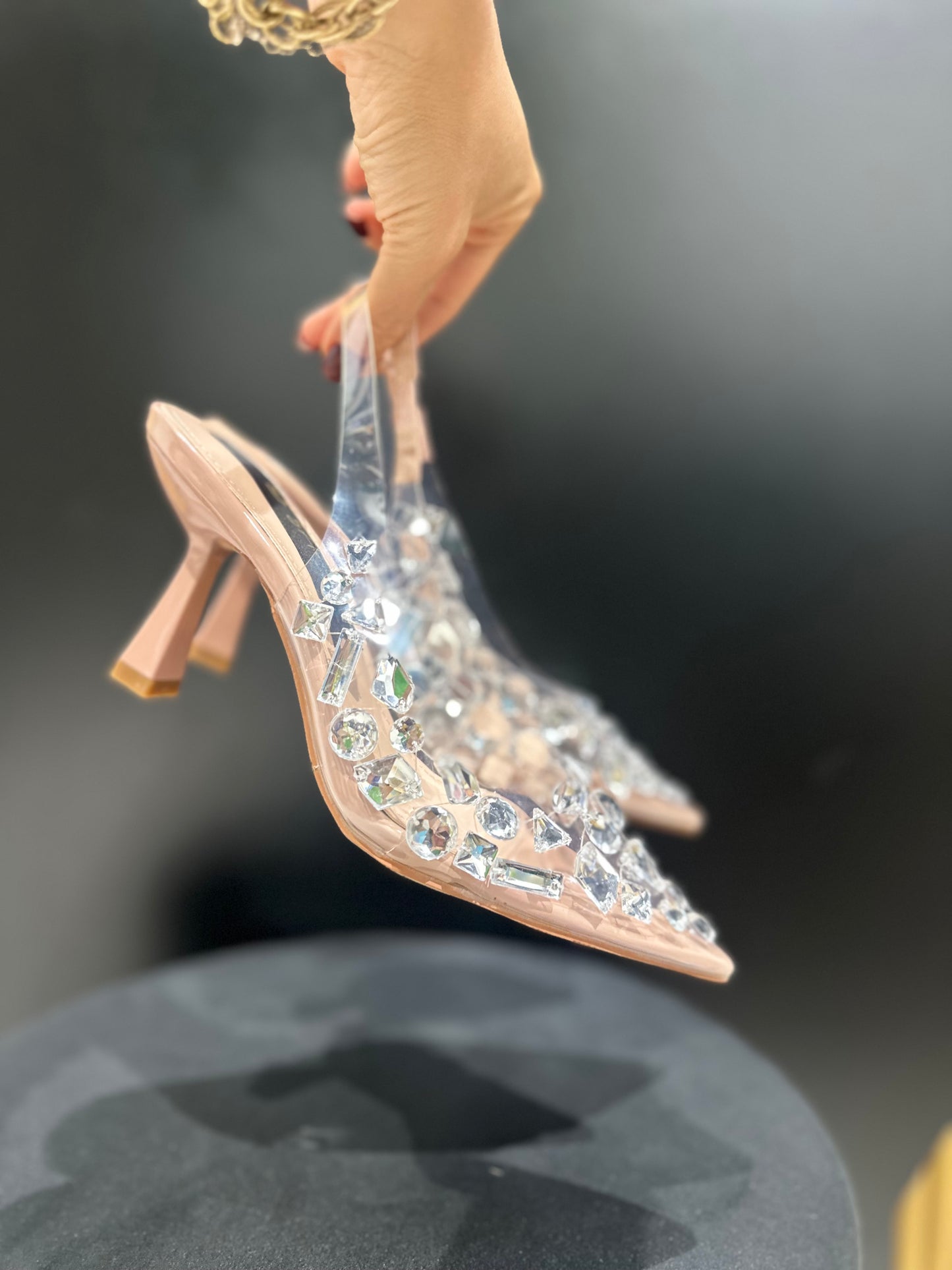 Deccolte Slinghback Diamond