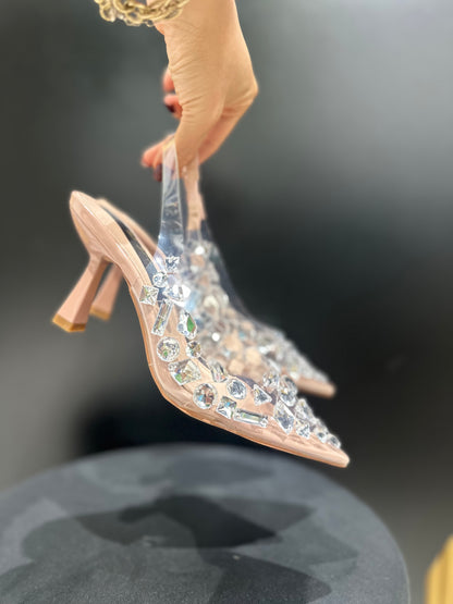 Deccolte Slinghback Diamond