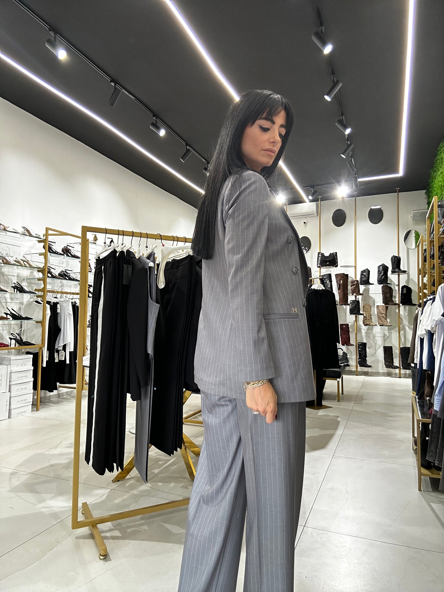 Completo Tailleur Gessato M.