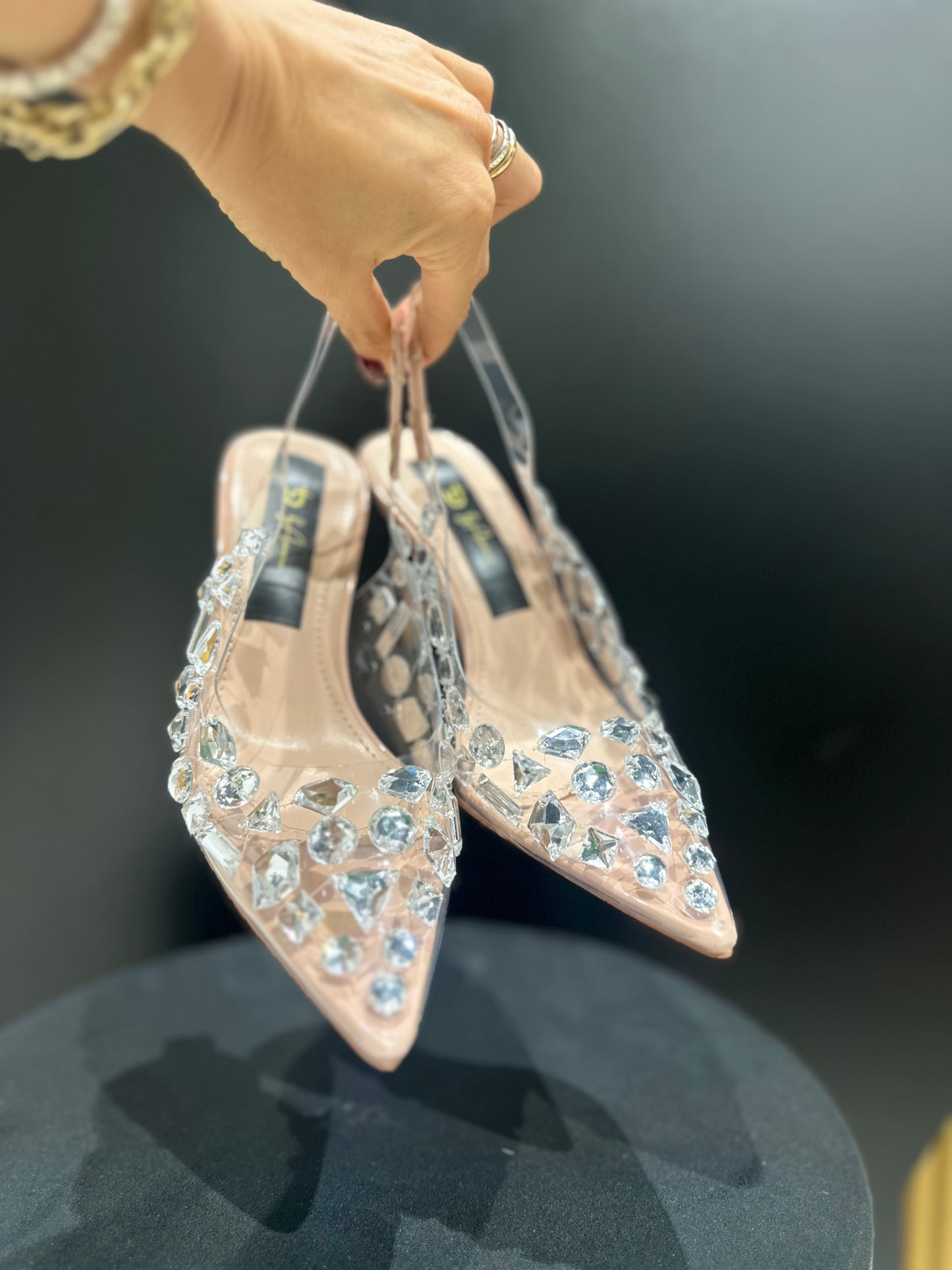 Deccolte Slinghback Diamond