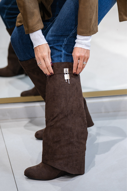 Stivali Camoscio Gwncy