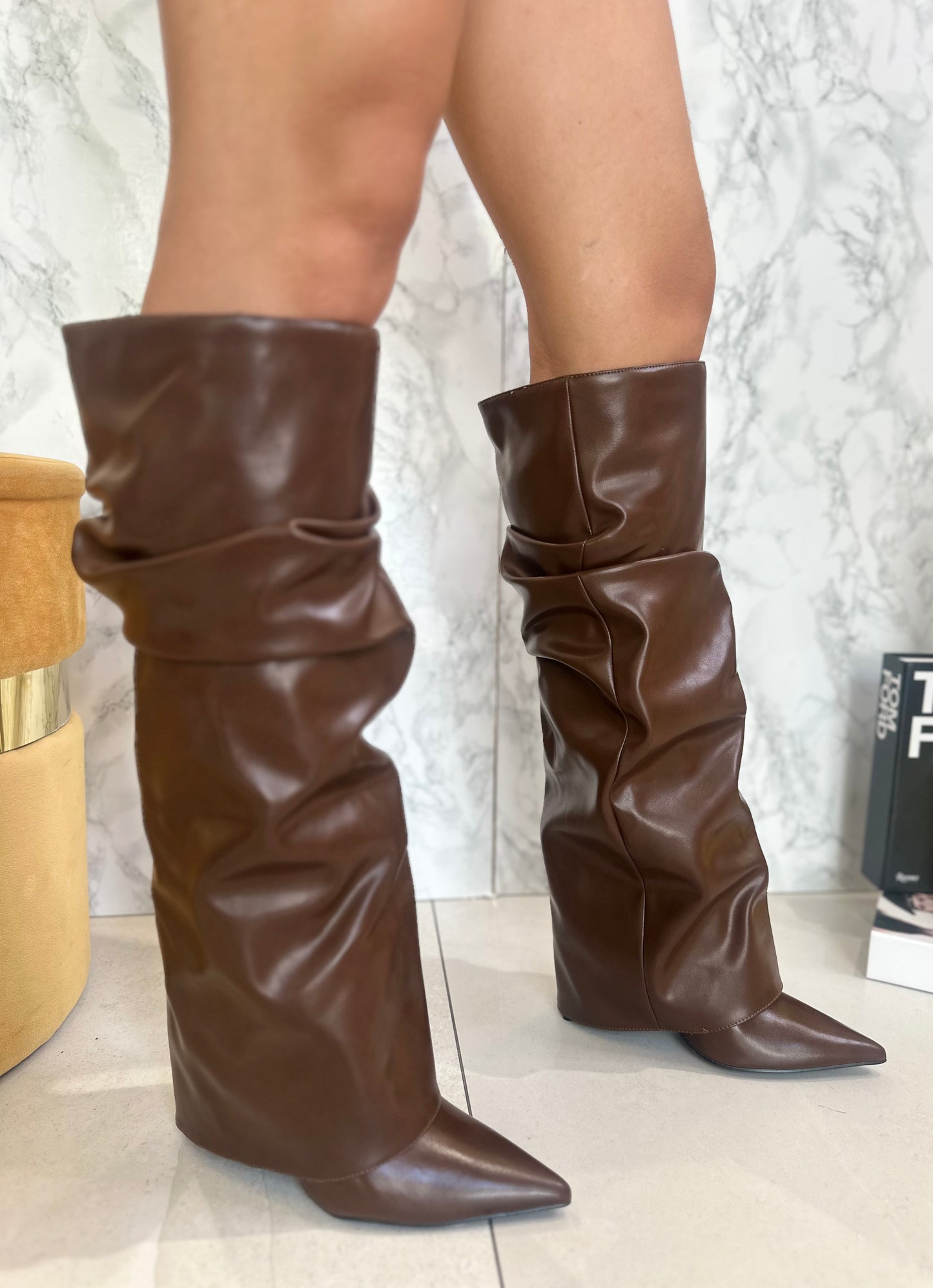 Stivali Drappeggiati